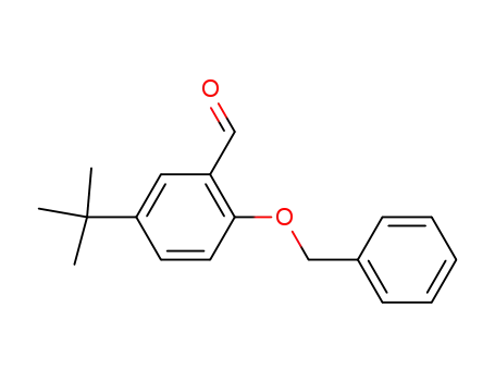 2-(benzyloxy)-5-tert-butylbenzaldehyde
