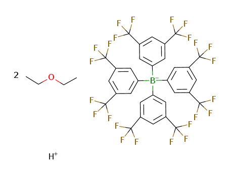 tetrakis[3,5-bis(trifluoromethyl)phenyl]boric acid bis(diethyl ether) complex