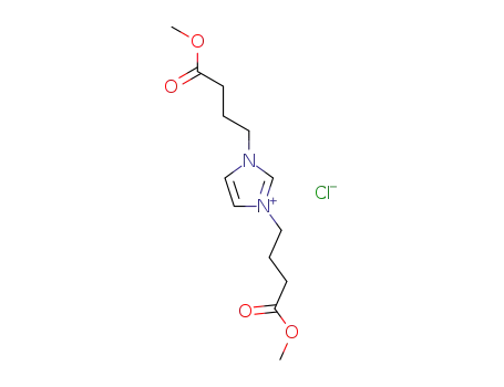 1,3-bis-(3-methoxycarbonyl-propyl)-3H-imidazol-1-ium; chloride