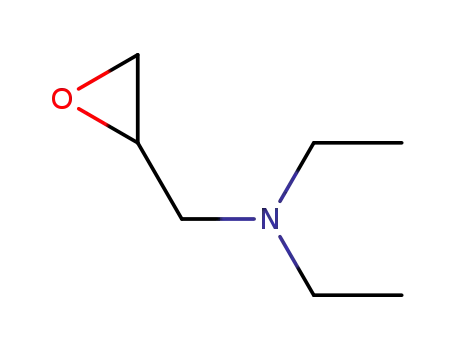 Molecular Structure of 2917-91-1 (2,3-epoxy-n,n-diethyl-propylamin)