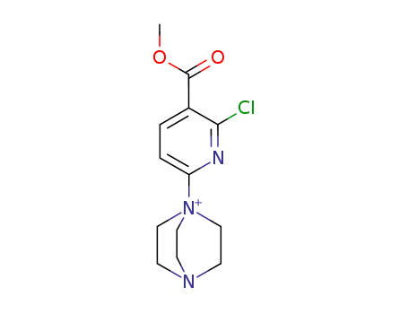 1-(6-chloro-5-methoxycarbonyl-pyridin-2-yl)-4-aza-1-azonia-bicyclo[2.2.2]octane