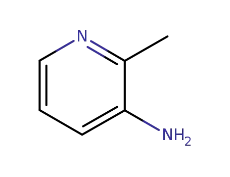 Molecular Structure of 3430-10-2 (3-Amino-2-picoline)