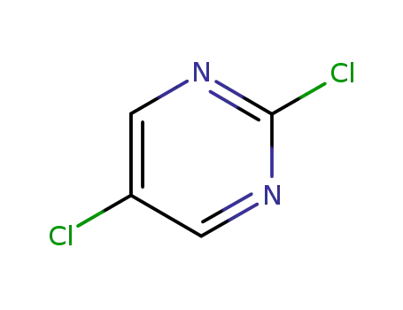 Molecular Structure of 22536-67-0 (2,5-Dichloropyrimidine)
