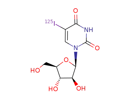 1-(β-D-arabinofuranosyl)-5-[125I]iodopyrimidin-2,4(3H)-dione
