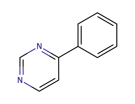 Molecular Structure of 3438-48-0 (4-Phenylpyrimidine)