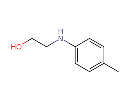 Molecular Structure of 2933-74-6 (Ethanol, 2-(4-methylphenyl)amino-)