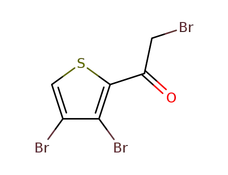 2-bromo-1-(3,4-dibromothiophen-2-yl)ethanone