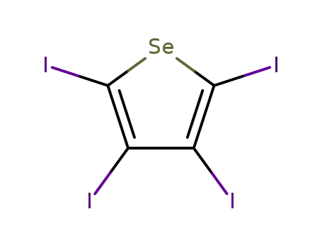 Molecular Structure of 14750-76-6 (Selenophene, tetraiodo-)