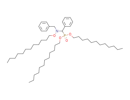 didodecyl P-[α-(N-benzyl-N-dodecyloxyamino)benzyl]phosphonate