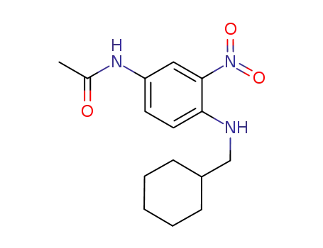 N-{4-[(cyclohexylmethyl)amino]-3-nitrophenyl}acetamide