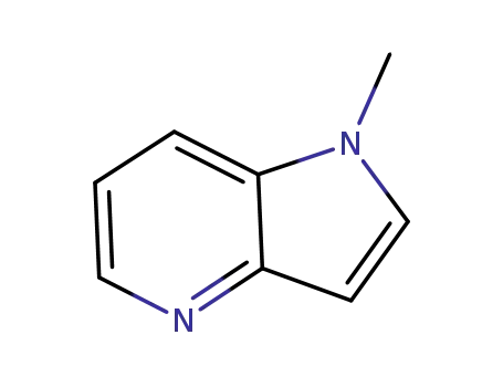 Molecular Structure of 153374-33-5 (1H-Pyrrolo[3,2-b]pyridine,1-methyl-(9CI))