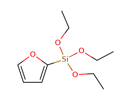 Molecular Structure of 55811-52-4 (triethoxy(furan-2-yl)silane)