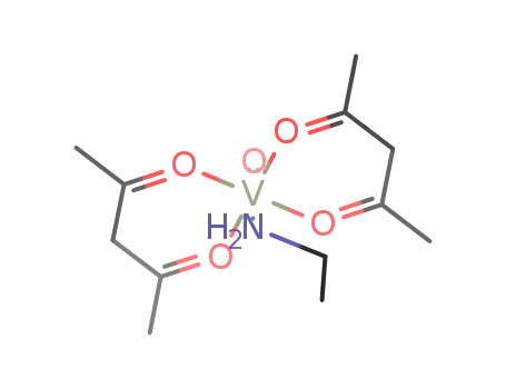 bis-acetylacetonato oxo ethylamine vanadium (IV)