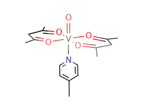 (4-C2H5-pyridine)-bis(acetylacetonato)-oxovanadium(IV)