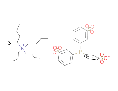 tri(3-sulfonatophenyl)phosphine tri(tetrabutylammonium)