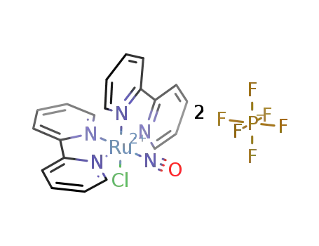 bis(2,2'-bipyridine)ruthenium(II)-nitrosyl-chloride hexafluorophosphate