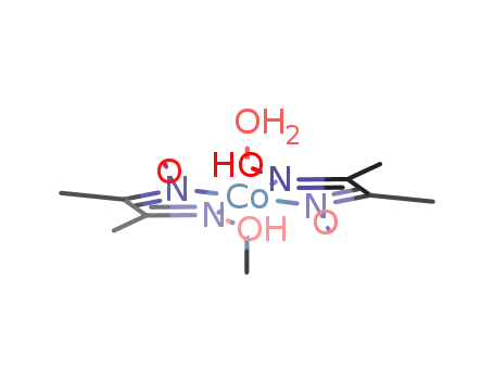 (dimethylglyoxime)2(H2O)CoMe