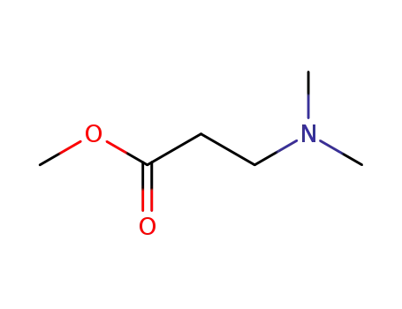 Molecular Structure of 3853-06-3 (METHYL 3-(DIMETHYLAMINO)PROPIONATE)