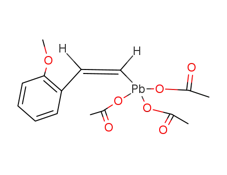 (Z)-o-methoxystyryl-lead triacetate