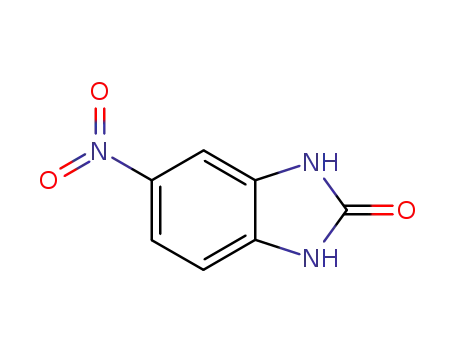 Molecular Structure of 93-84-5 (5-NITRO-2-BENZIMIDAZOLINONE)