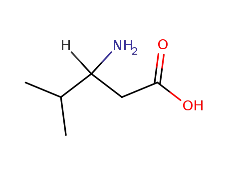 (3S)-3-azaniumyl-4-methylpentanoate