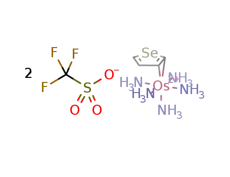 ((4,5-η)-[Os(NH3)5]-selenophene)(OTf)2