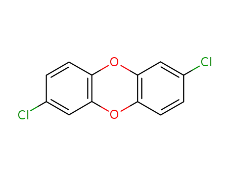 Molecular Structure of 33857-26-0 (2,7-DICHLORODIBENZO-P-DIOXIN)