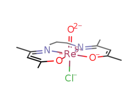 trans-rhenium(V)-oxo-(Cl)(N,N'-propylenebis(acetylacetone)diimine)