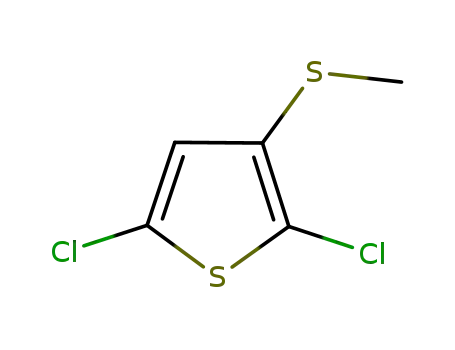 2,5-dichloro-3-(methylthio)thiophene