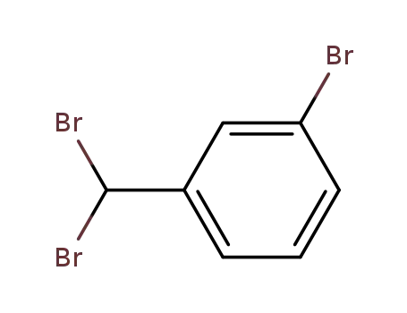 Molecular Structure of 62247-78-3 (Benzene, 1-bromo-3-(dibromomethyl)-)