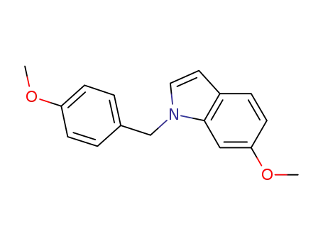 6-methoxy-N-(4-methoxybenzyl)indole