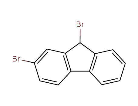 Molecular Structure of 6633-25-6 (2,9-dibromo-9H-fluorene)