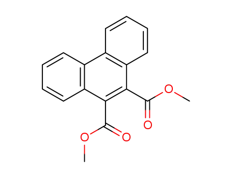 Molecular Structure of 15810-16-9 (DIMETHYL 9,10-PHENANTHRENEDICARBOXYLATE)