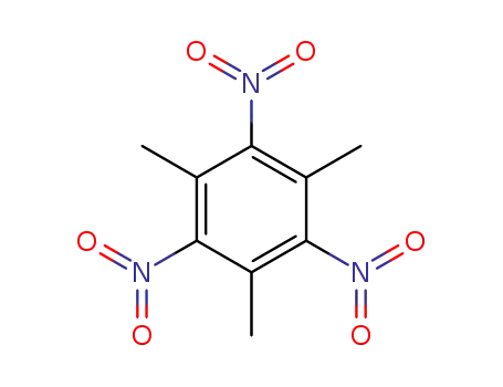 Molecular Structure of 602-96-0 (1,3,5-Trimethyl-2,4,6-trinitrobenzene)