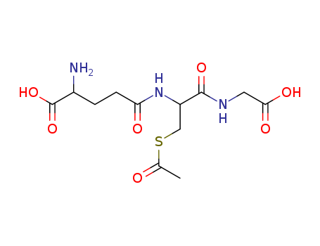 3054-47-5,S-ACETYL-L-GLUTATHIONE,Glutathione,S-acetate (6CI,7CI);Glutathione, acetate (ester) (8CI);Glycine,N-(S-acetyl-N-L-g-glutamyl-L-cysteinyl)-;S-Acetylglutathione;