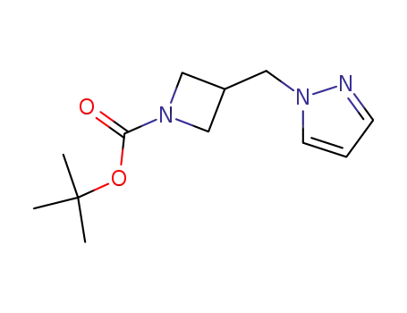 3-pyrazol-1-ylmethyl-azetidine-1-carboxylic acid tert-butyl ester