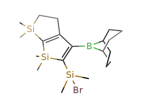 4-(9-borabicyclo[3.3.1]non-9-yl)-5-(bromodimethylsilyl)-1,1,6,6-tetramethyl-1H,2H,3H,6H-1,6-disilapentalene
