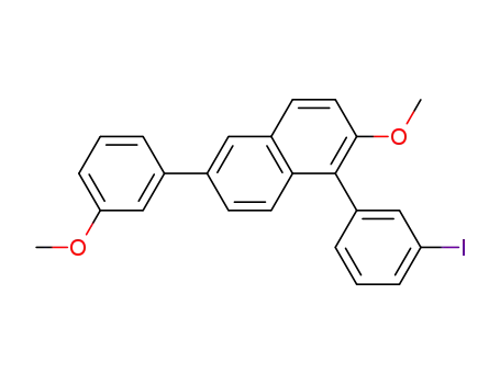 1-(3-Iodophenyl)-2-methoxy-6-(3-methoxyphenyl)naphthalene