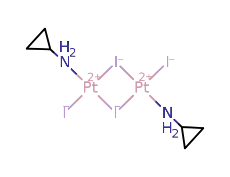 [platinum(II)(iodide)(cyclopropylamine)(μ-iodide)platinum(II)(cyclopropylamine)(iodide)]