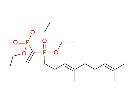 (E)-diethyl 1-((4,8-dimethylnona-3,7-dienyl)(ethoxy)phosphoryl)vinylphosphonate