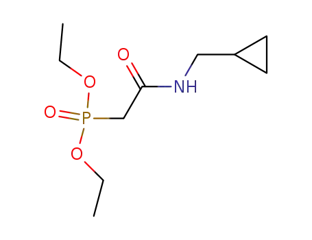 diethyl {[(cyclopropylmethyl)carbamoyl]methyl}phosphonate