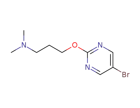 3-((5-bromopyrimidin-2-yl)oxy)-N,N-dimethylpropan-1-amine