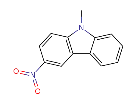 Molecular Structure of 61166-05-0 (9-METHYL-3-NITRO-9H-CARBAZOLE)