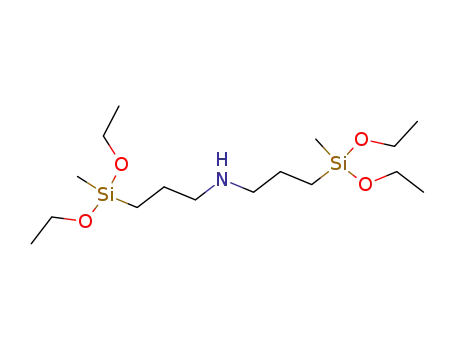 Molecular Structure of 31020-47-0 (BIS(METHYLDIETHOXYSILYLPROPYL)AMINE)