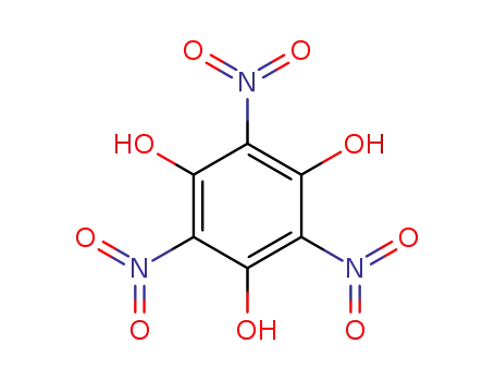 Molecular Structure of 4328-17-0 (2,4,6-Trinitro-1,3,5-benzenetriol)