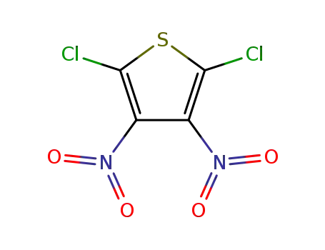 Molecular Structure of 51584-21-5 (2,5-DICHLORO-3,4-DINITROTHIOPHENE)