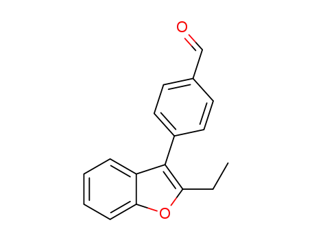 4-(2-ethylbenzofuran-3-yl)benzaldehyde