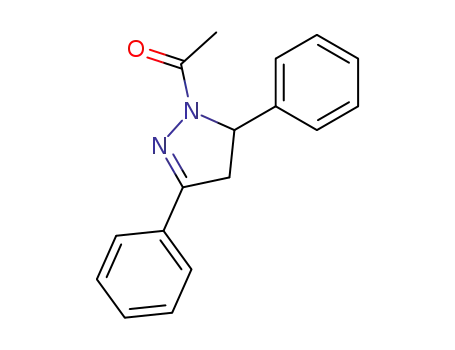 1-acetyl-3,5-diphenyl-4,5-dihydro-1H-pyrazole