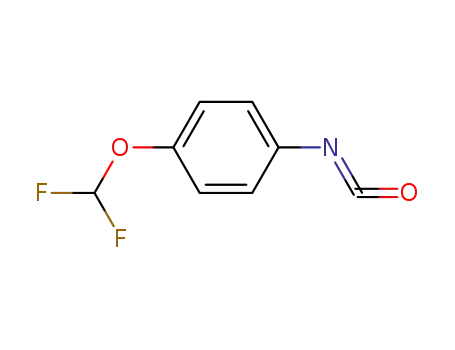 Molecular Structure of 58417-15-5 (4-(DIFLUOROMETHOXY)PHENYL ISOCYANATE)