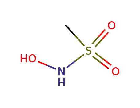 Molecular Structure of 50695-55-1 (Methanesulfonamide, N-hydroxy-)